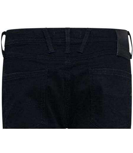 Mens Anbass Cotton Blend Slim Jeans Blue Replay