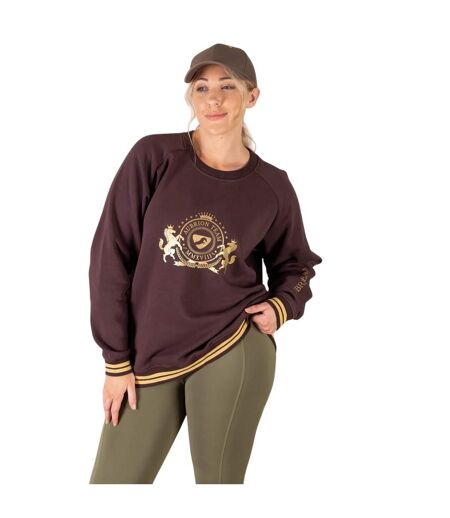 Womens/ladies Team Sweatshirt Umber Aubrion