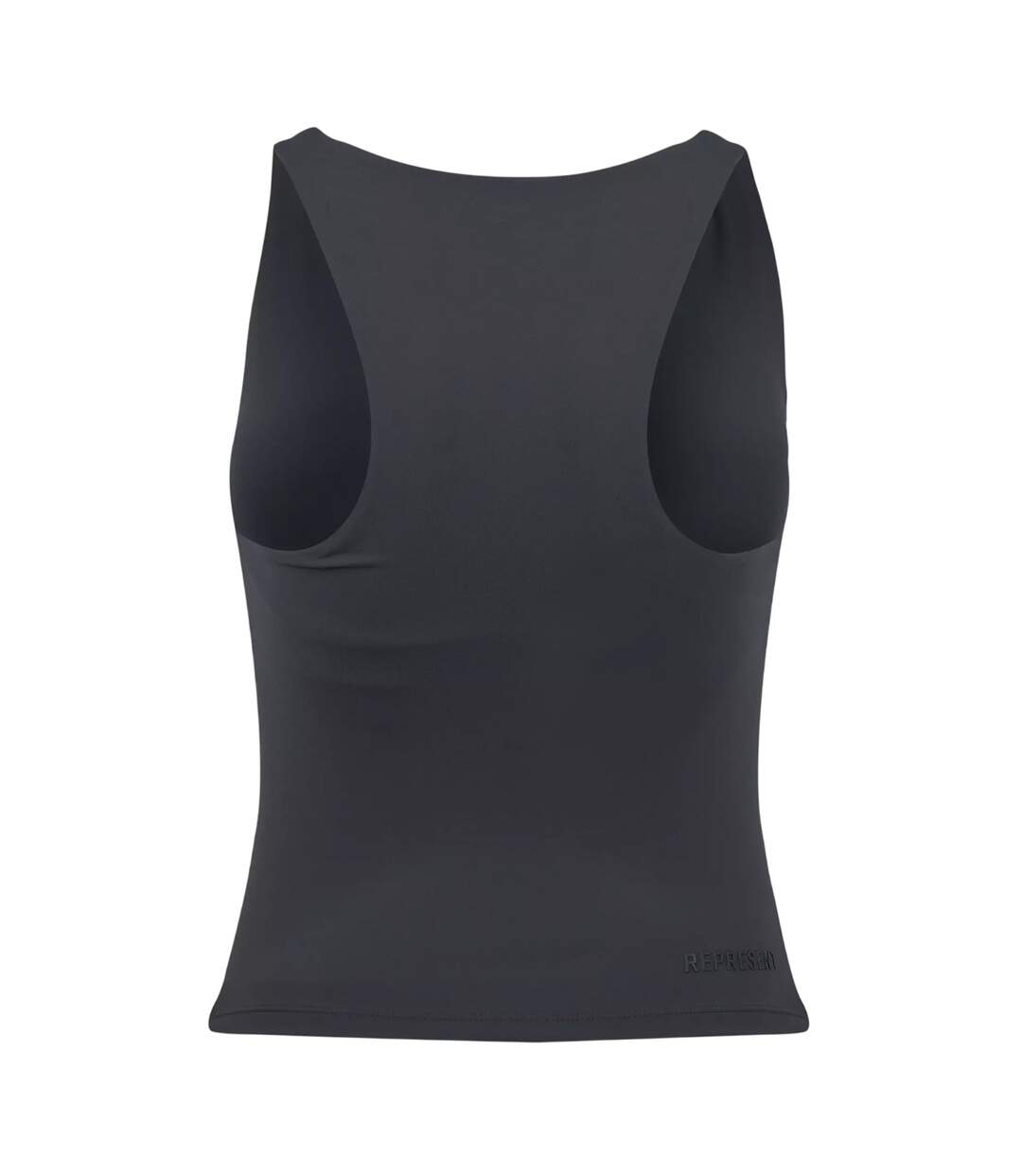 Womens/ladies Slim Tank Top Grey Represent-3