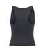 Womens/ladies Slim Tank Top Grey Represent-3