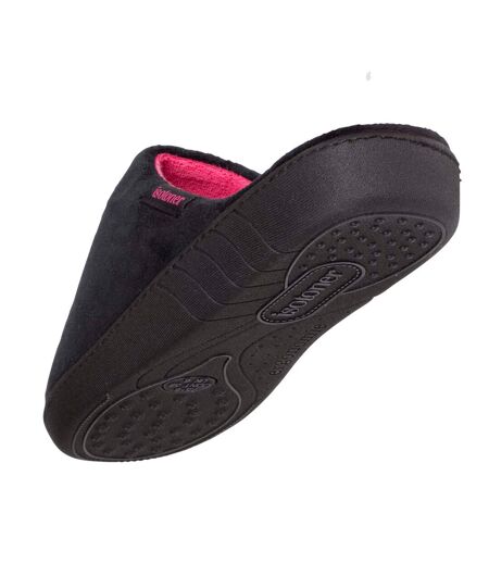 Isotoner Chaussons Mules femme très confortables, soutien voûte plantaire, intemporelles