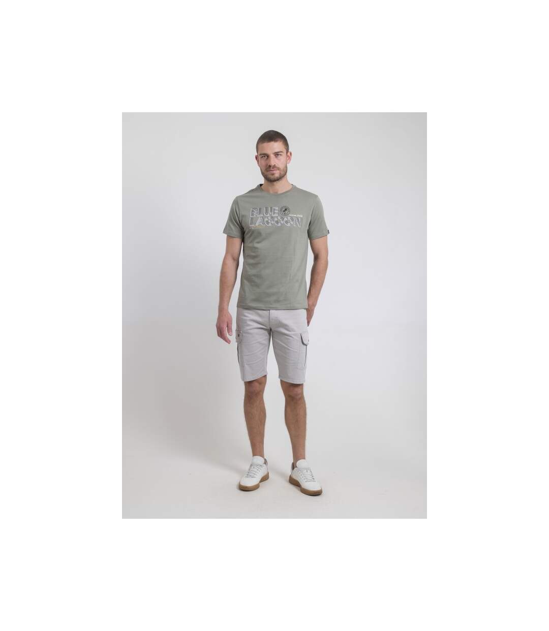 T-shirt col rond pur coton NAPAMIEL-4