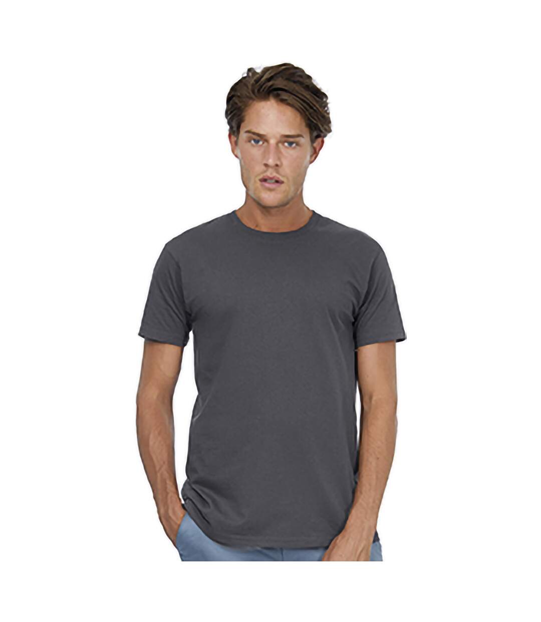 B&C Mens E190 Tee (Dark Grey)