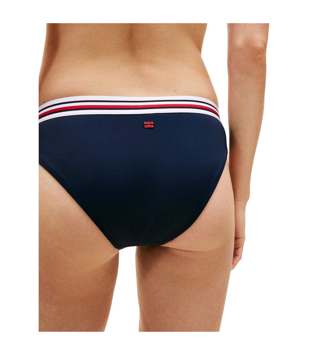 Bas De Maillot De Bain Motif/style À Rayures Global Femme Bleu Marine Foncé Tommy Hilfiger-3
