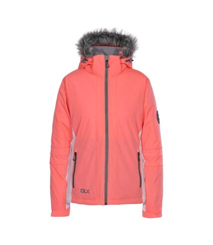 Trespass Womens/Ladies Sandrine Waterproof Ski Jacket (Neon Coral)