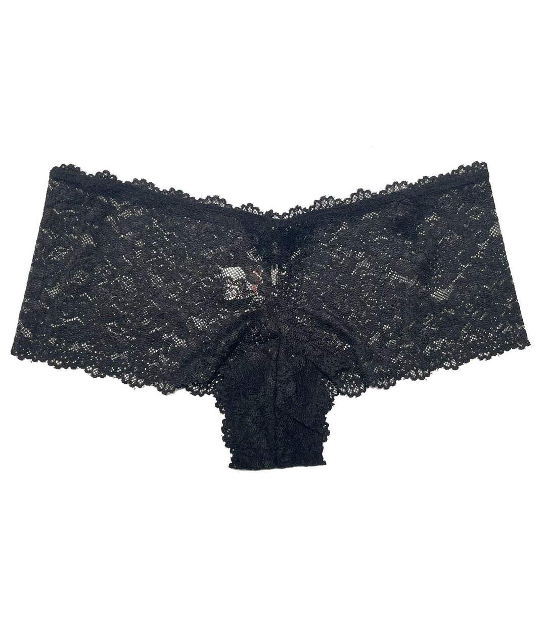 Pack Of 3  Womens/ladies Lace Briefs  Black Be You-2