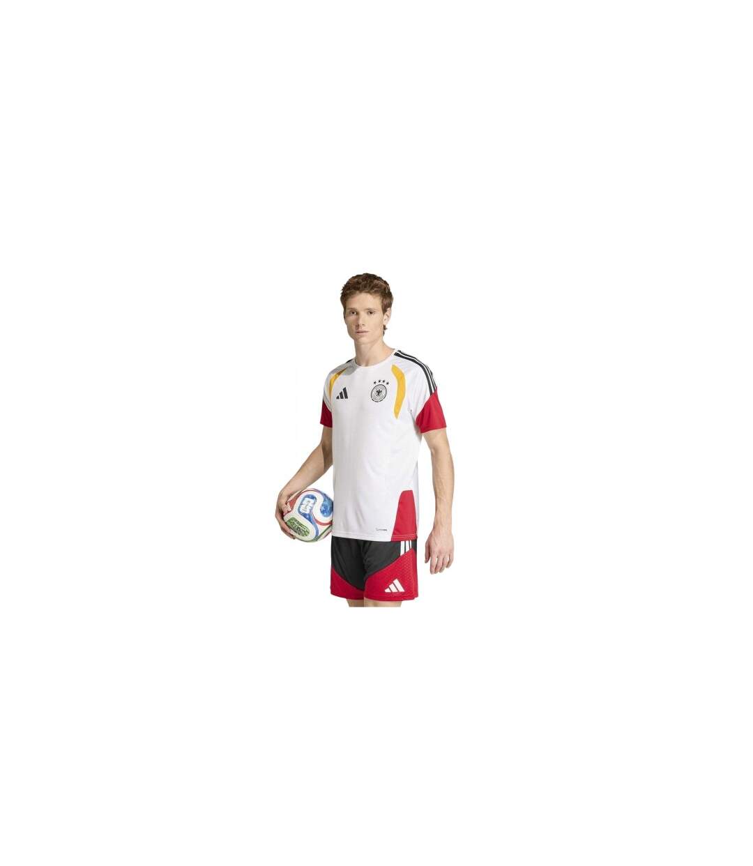 Maillot De Foot Entraînement Motif/style L´équipe D´allemagne De Football Homme Blanc Adidas-1