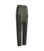 Womens/ladies Expedition Hybrid Hiking Trousers Khaki Mountain Warehouse-4