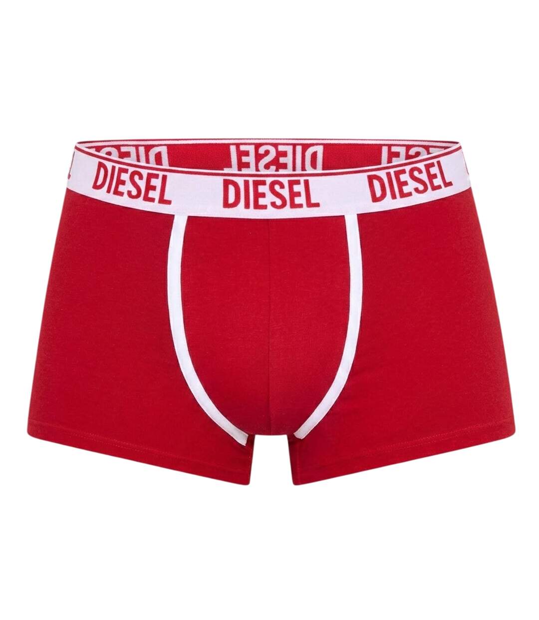 Lot De 2  Slips Motif/style Uni Homme Vert Rouge Diesel-3