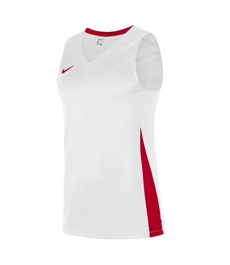 Mens Team V Neck Basketball Jersey White Uni Red Nike