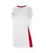 Mens Team V Neck Basketball Jersey White Uni Red Nike-3