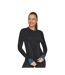 Haut Thermique Tactical Femme Noir Bleu Alpinus-1
