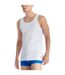 Lot De 2  Débardeurs Homme Blanc Adidas-3