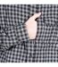 Mens Checked Regular Shirt Black Trespass-4