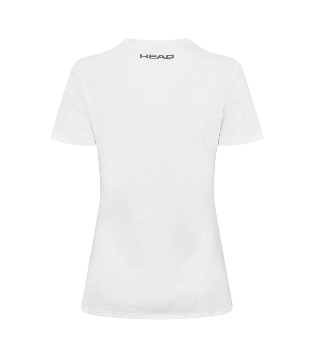 T-shirt Lucy Femme Blanc Noir Head-1