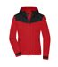 Veste Tous Les Temps Femme Noir Rouge Clair James And Nicholson-1