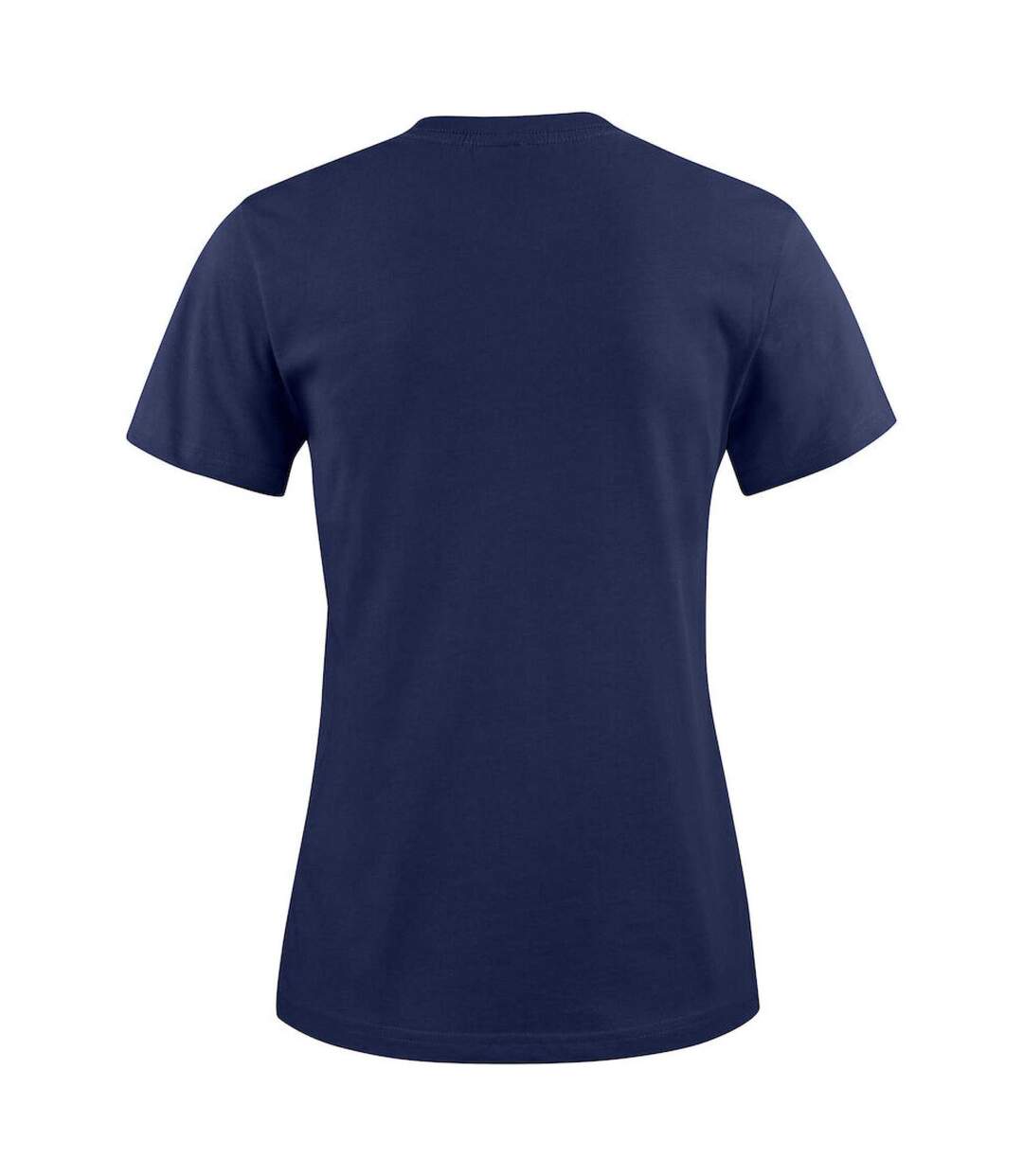 Womens/ladies Heavier Pro T-shirt Navy Printer-2