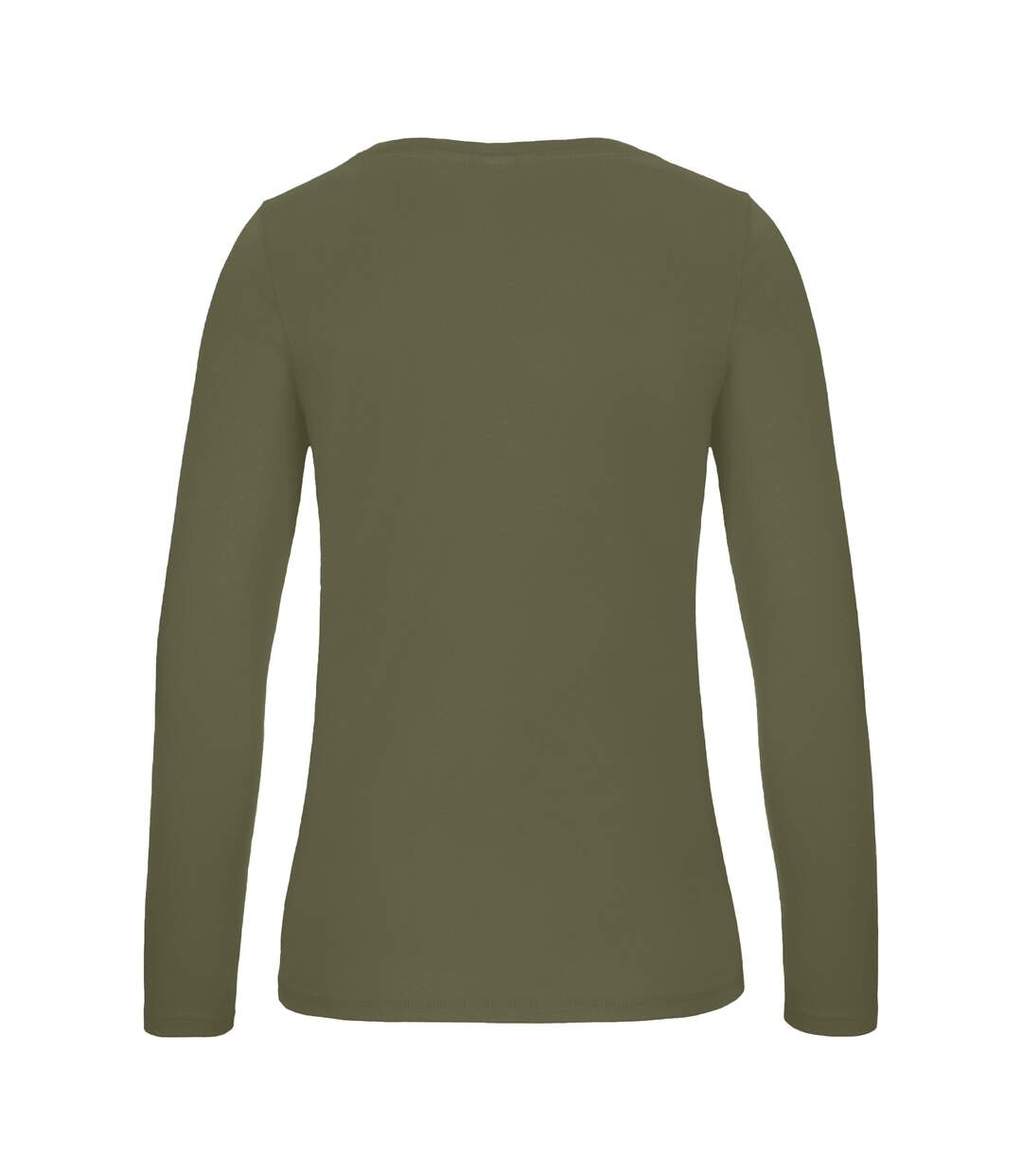 T-shirt Manches Longues #e150 Femme Vert Kaki B&C-2