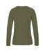 T-shirt Manches Longues #e150 Femme Vert Kaki B&C-2