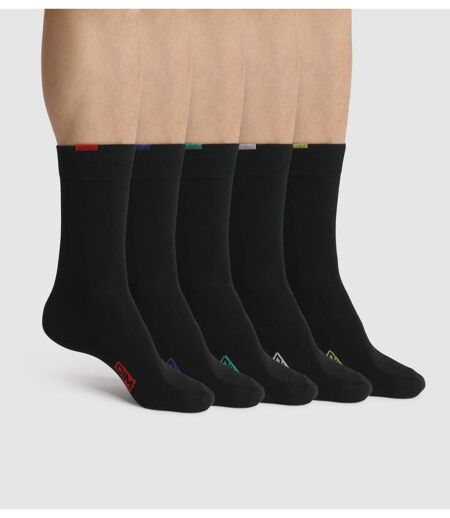 Lot de 5 paires de Mi-Chaussettes Ecodim