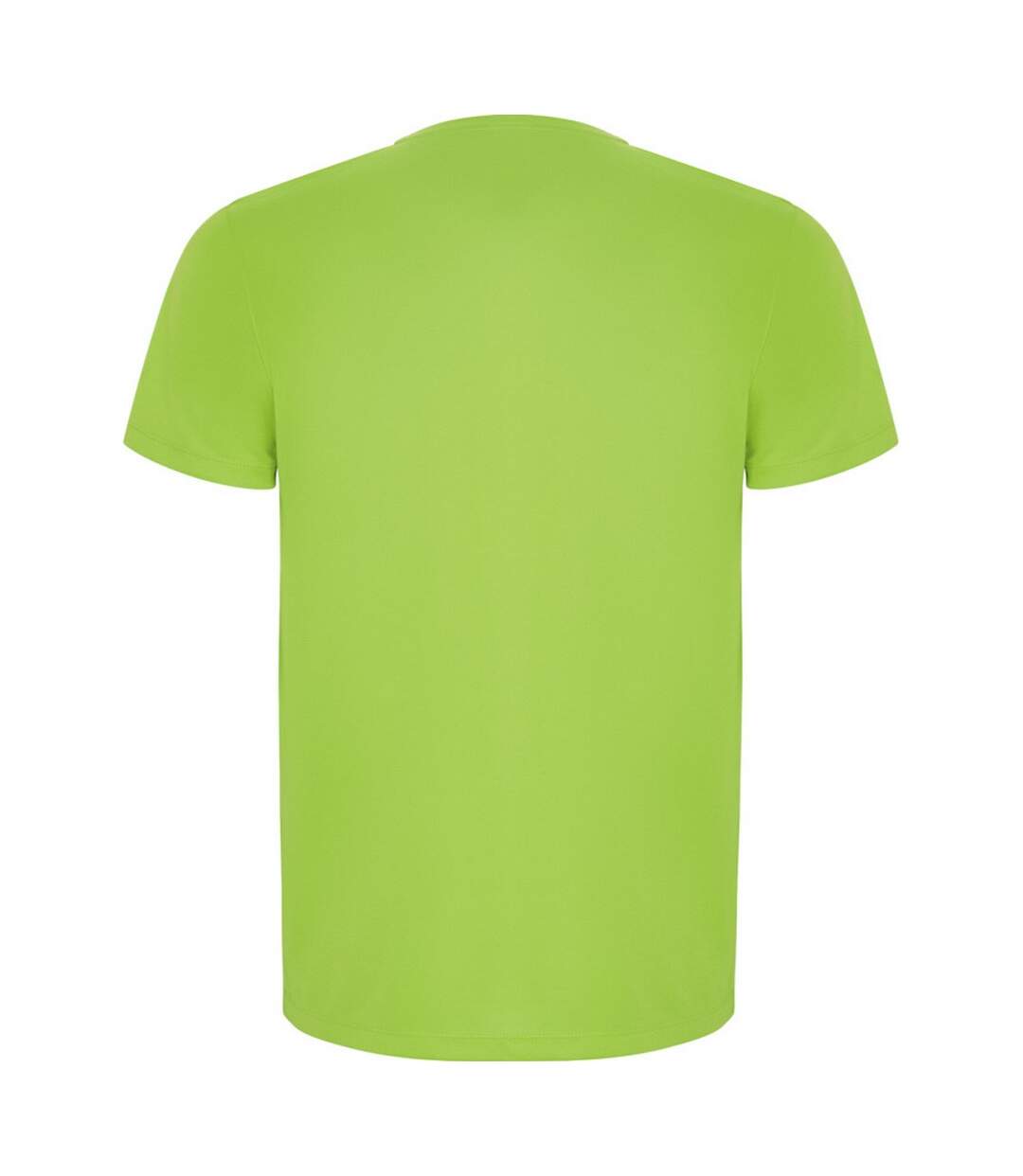 Mens Imola Short-sleeved Sports T-shirt Lime Roly-2