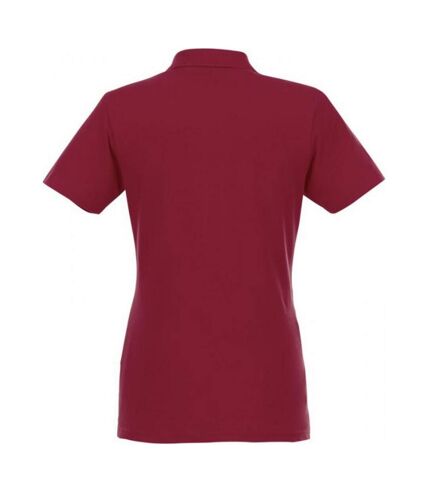 Elevate Womens/Ladies Helios Short Sleeve Polo Shirt (Burgundy) - UTPF3366