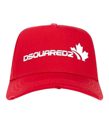 Casquette De Baseball Motif/style Famille Rouge Blanc DSquared2