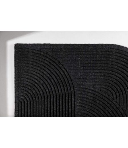 Paillasson Design Valentino 60x90cm Noir