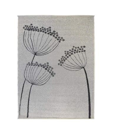 Tapis salon et chambre tissé motif floral AF1 PRINTEMPS