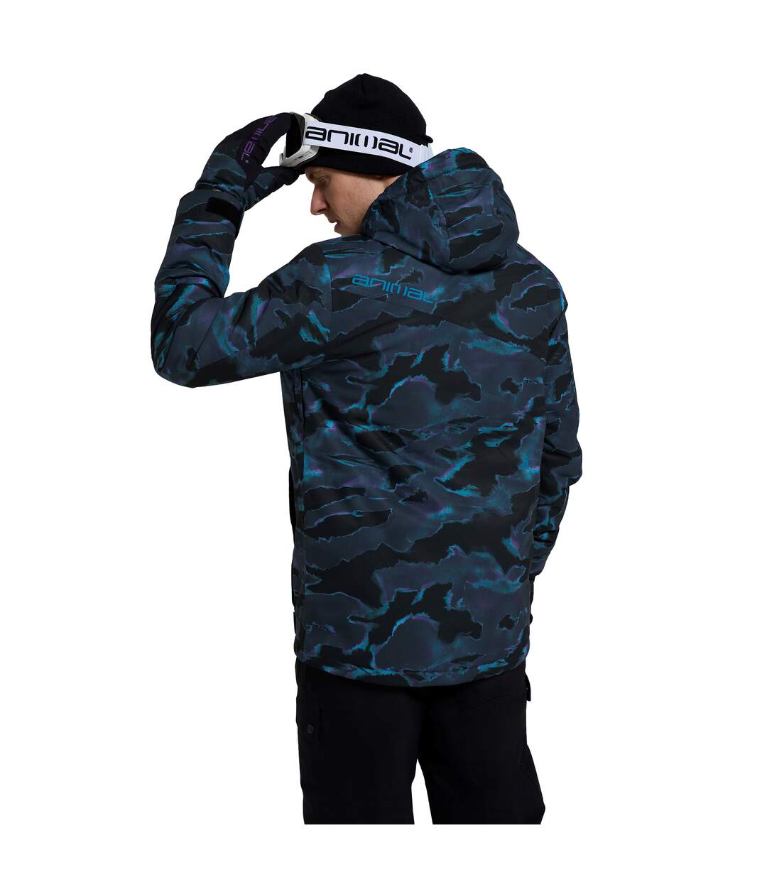 Blouson de ski laxx homme charbon Animal-2