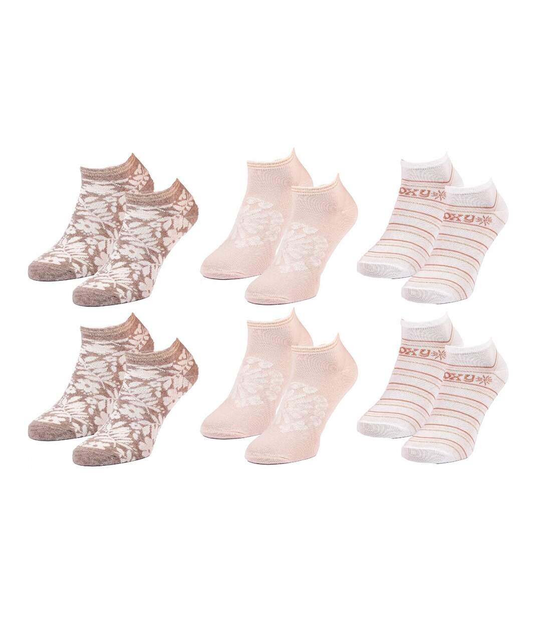 Chaussettes ROXY SNEAKER - Pack de 6-2