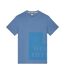 T-shirt Motif/style Prison Tonal Ryan Homme Bleu Weekend Offender-2