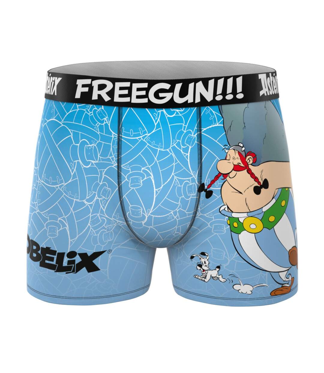 Lot de 4 boxers homme Asterix Freegun-4