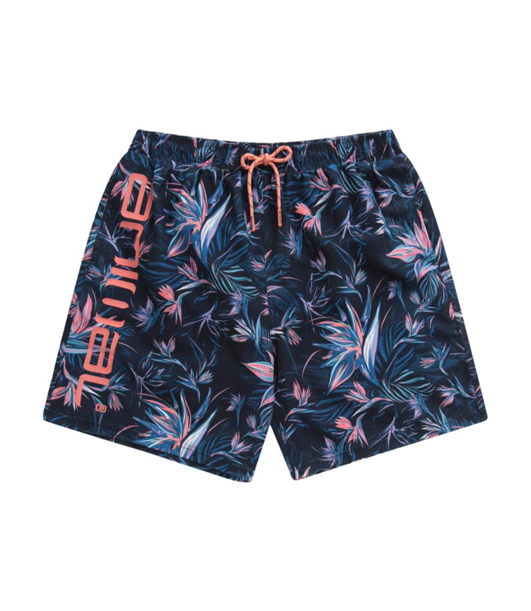 Boardshort deep dive homme rose Animal-1