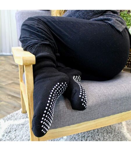 THMO Chaussettes Antidérapantes Femme Thermiques