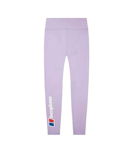Womens/ladies core logo leggings purple Berghaus