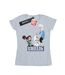Disney T-shirt en coton Womens/Ladies Wreck It Ralph Elsa And Vanellope (Gris sportif) - UTBI44976-1