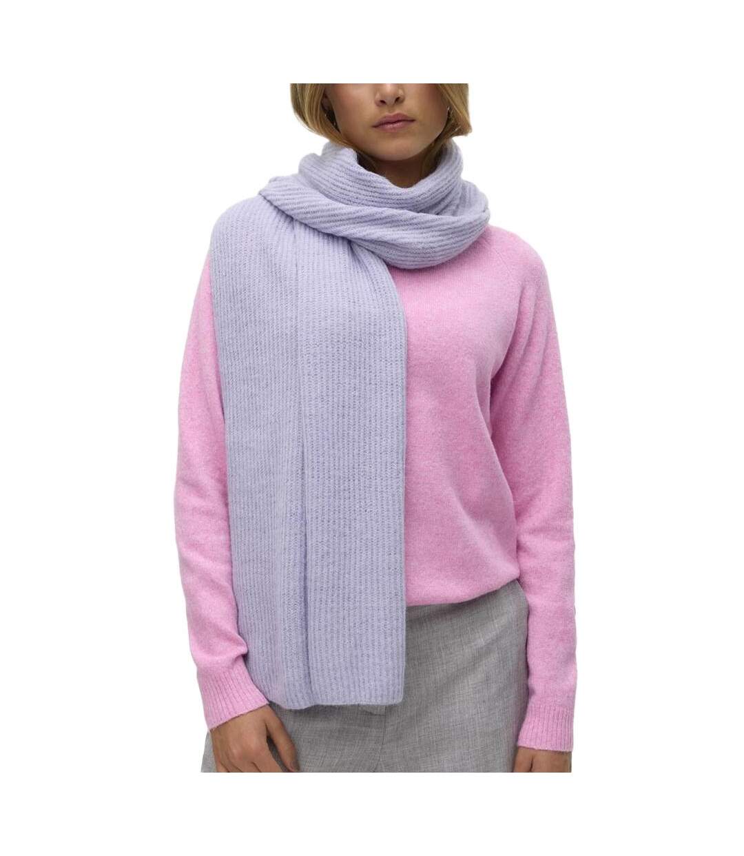 Echarpe Mauve Femme Vero Moda Scarf Cosmic - Taille unique-1