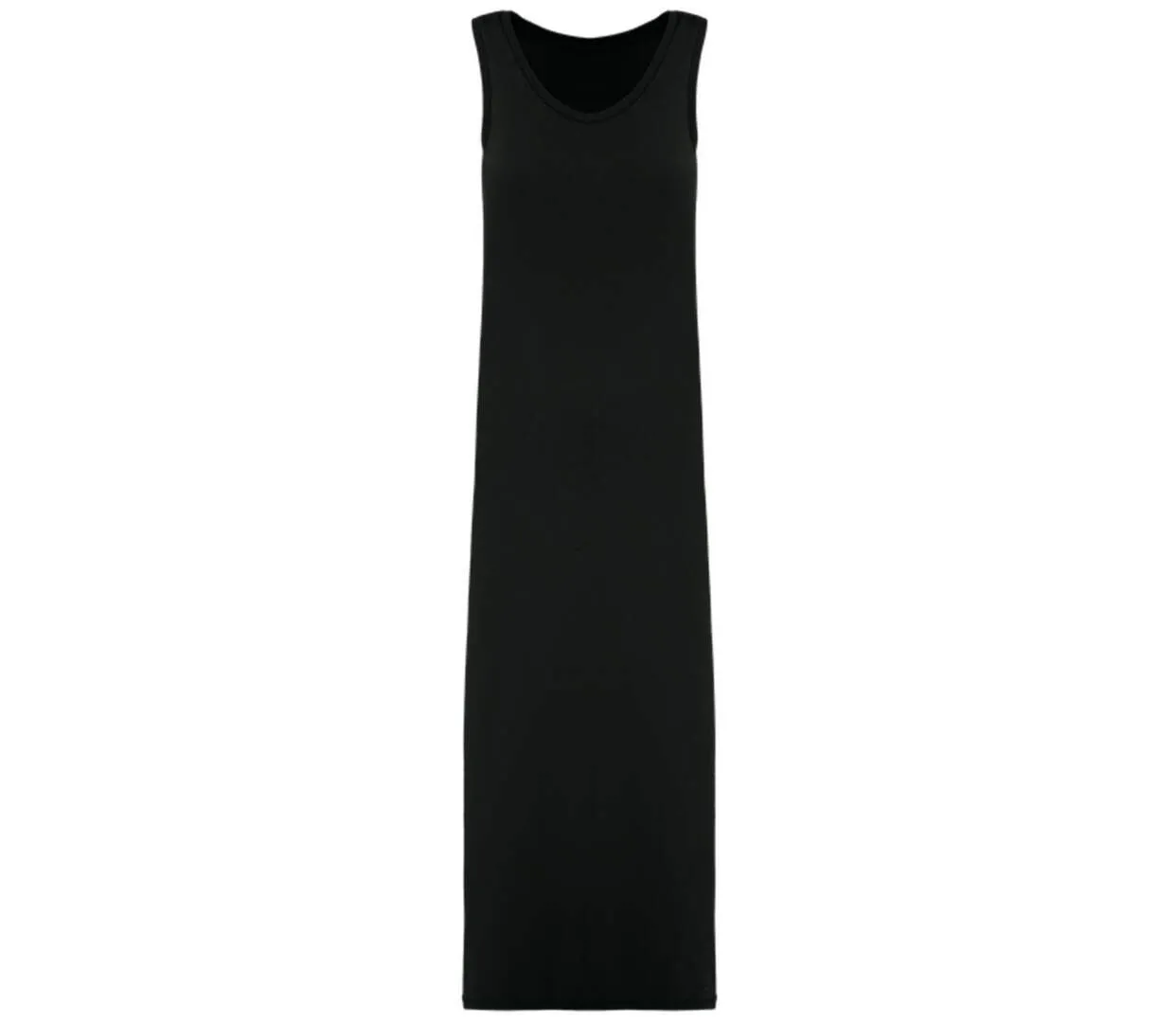 Robe en jersey - Femme - PAT5012 - gris charbon coal-1