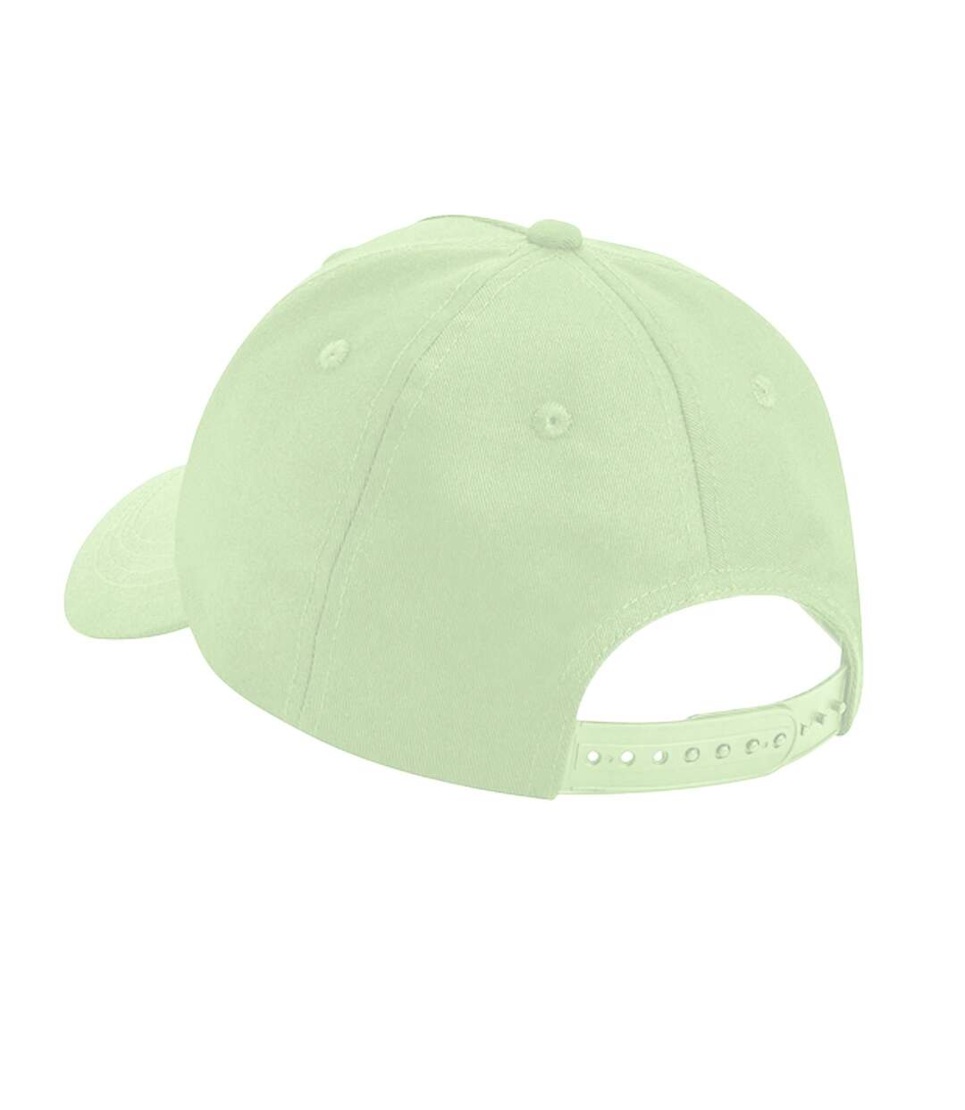 Casquette De Baseball Vert Clair Beechfield-2