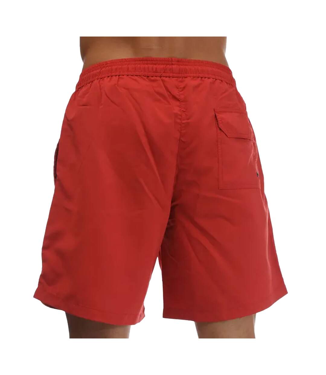 Short de bain nylon homme rouge Heron Preston-2