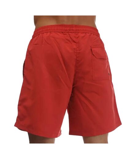 Short de bain nylon homme rouge Heron Preston