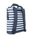 Contrast striped beach cool bag one size navy Mountain Warehouse-2