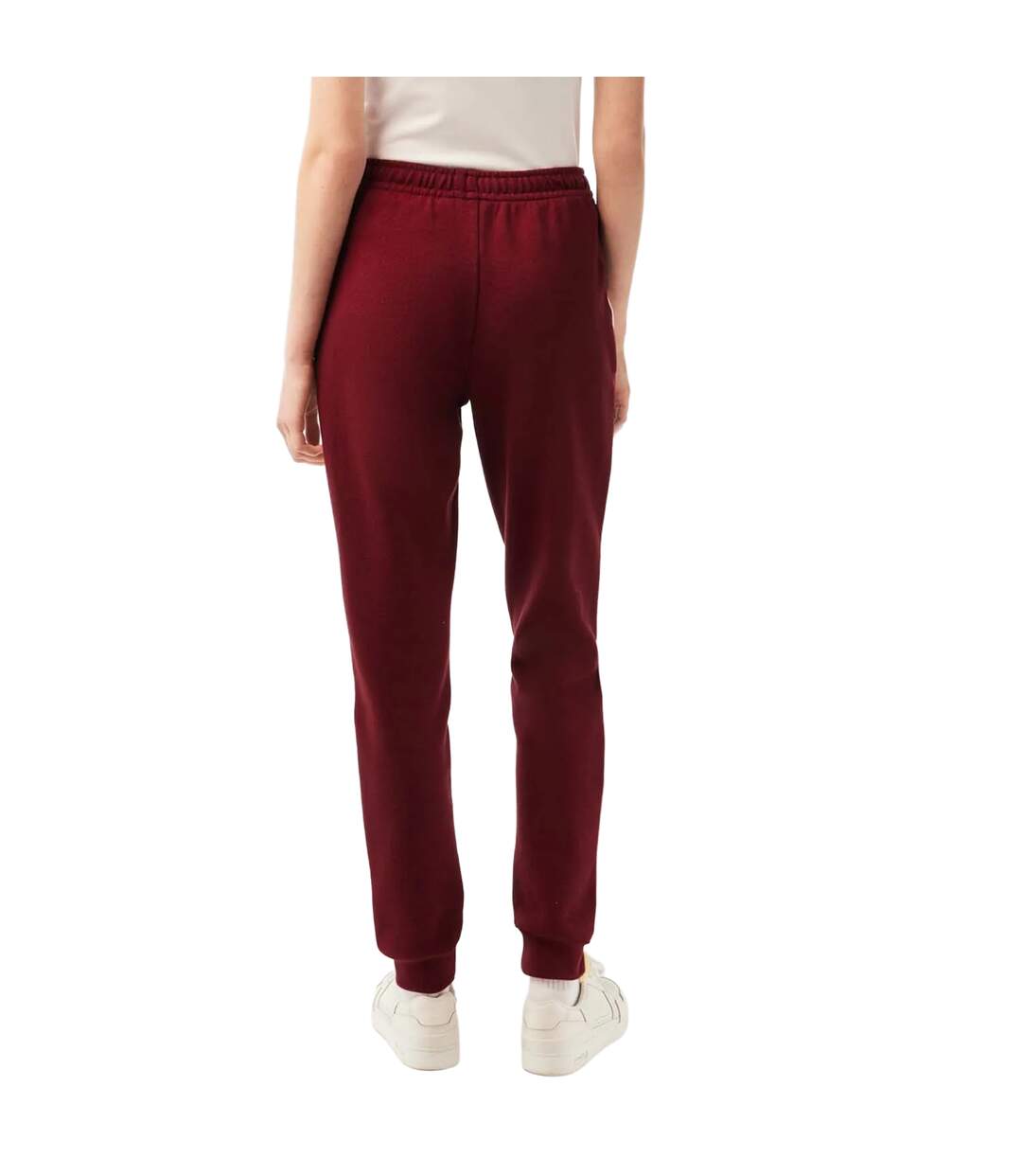 Pantalon de jogging sporty & rich femme rouge Lacoste-2