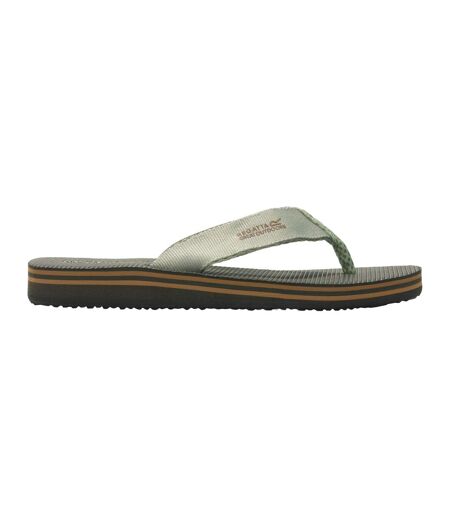 Tongs Rico Homme Kaki Foncé Bleu Sarcelle Regatta