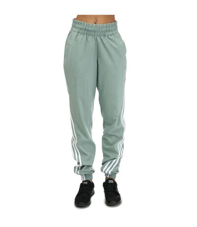 Pantalon de jogging train icons femme vert Adidas