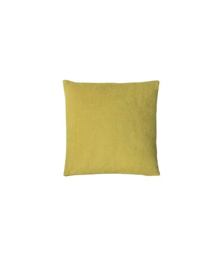 Furn Kobe Velvet Throw Pillow Cover (Ochre Yellow) (One Size)
