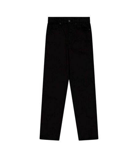 Womens/ladies 5 Pockets Straight Leg Jeans Black Good American