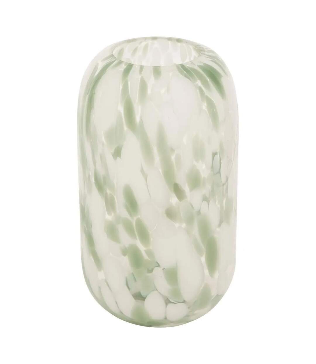 Vase Déco en Verre Arvo 26cm Vert-1