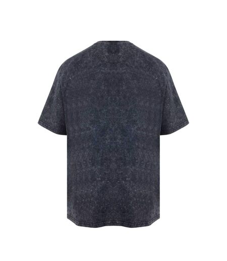 T-shirt Motif/style Cupidon Homme Noir Délavé Firetrap